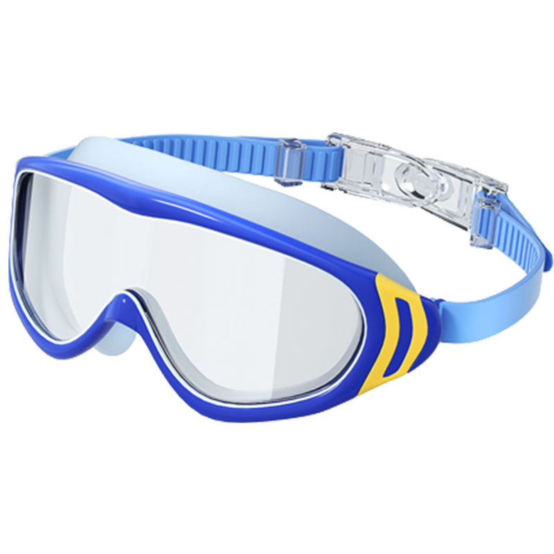 361° Children's Swimming Goggles for Boys And Girls, High-Definition Waterproof Anti-Fog Large Frame Swimming Glasses Professional Swimming Training Children's Protective Eyewear