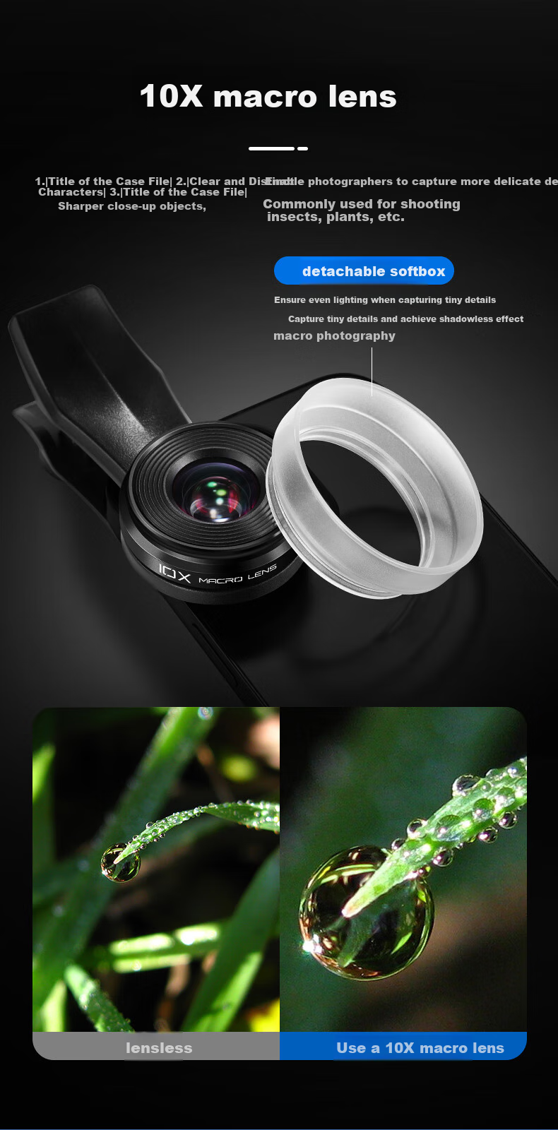 NEEWER Smartphone Lens, 7x Telephoto Master-Level Phone Camera, High-Definition Professional Shooting, Compatible with Apple 18 Pro And Huawei, Universal External DSLR-Level Concert Macro Photography Tool 8