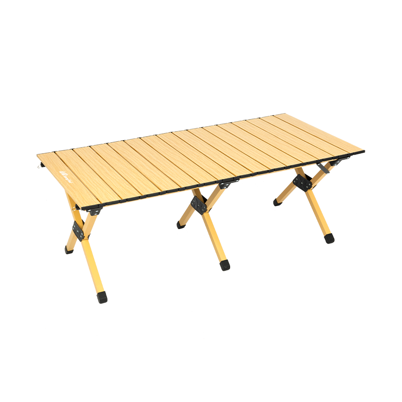 Shanfei Guyan Outdoor Egg Roll Table Portable Folding Table Picnic Table and Chair Camping Equipment Outdoor Cooking and Camping Set
