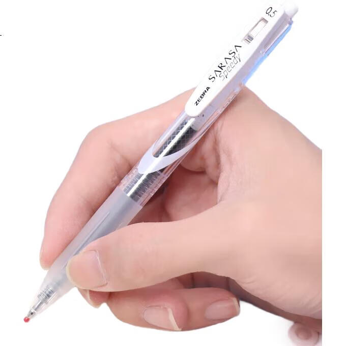Гелевая ручка ZEBRA Speedy Quick Writing Pen, 0.5 мм, черная