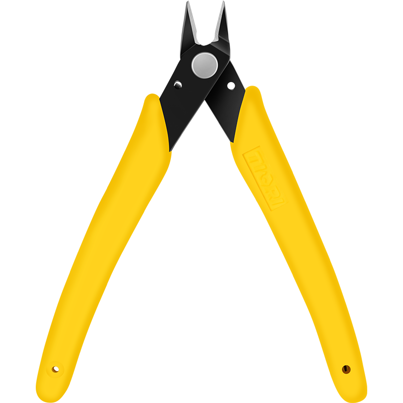 Tianqirui Mini Pliers Model Pliers Gundam Model Scissors, Water Pipe Pliers, Electronic Scissors, Diagonal Pliers, 5 Inches, 2-Piece Set