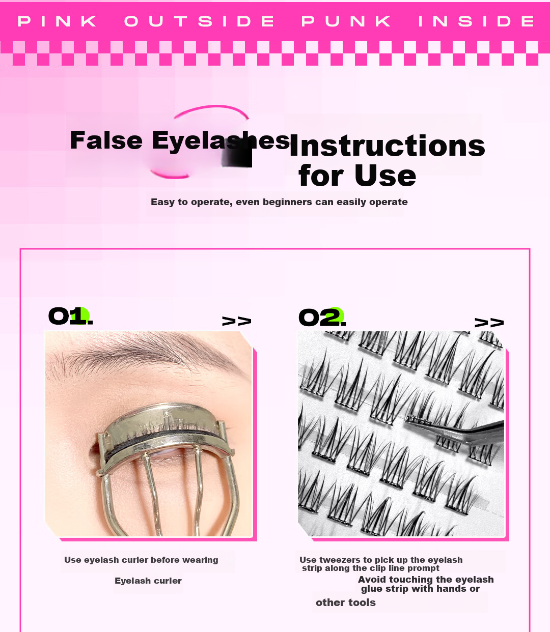 Arrebol False Eyelashes for Women, Natural-Looking, No Glue Required, Lazy Person's Lashes, Long And Curled, Beginner-Friendly, Gift for Girls 9
