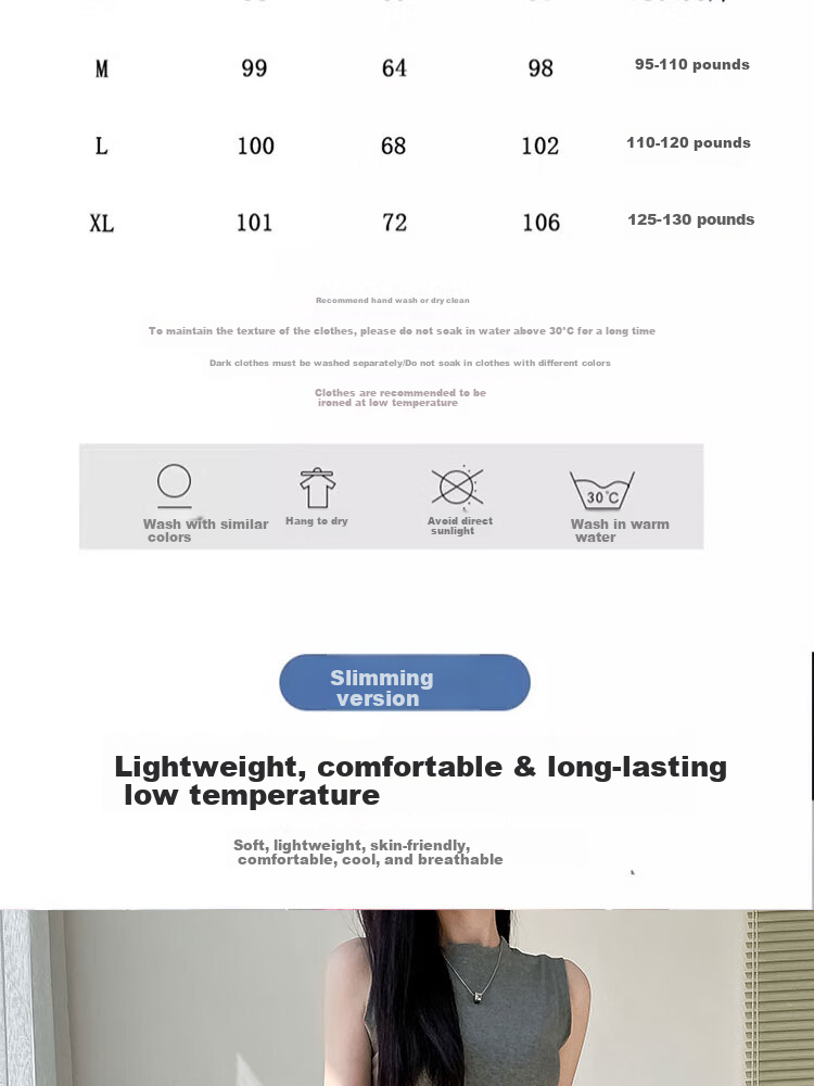 Yishangmei Tencel Jeans for Women, 2026 New Spring And Summer Thin Style, Slimming Casual Pants for Petite Figures, Loose Wide-Leg Trousers 7
