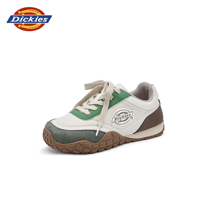 Dickies Girls' Training Shoes, Spring And Summer New Style, Children's Versatile White Sneakers, Student Fashion Casual Running Shoes