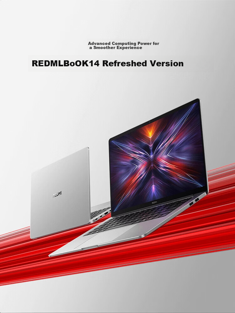 MI Notebook, Redmi Book 14 Refreshed Edition, High-Performance Core Thin And Light Laptop I5, 16GB RAM, 512GB Storage, Suitable for Keeping Crayfish 1