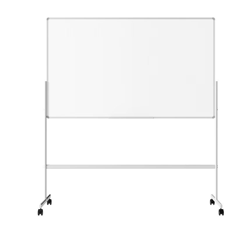 Deli 90x150cm Double-Sided Whiteboard Writing Board with Stand, Mobile Adjustable Magnetic Stable Meeting Office Home Teaching Children's Blackboard [Jianshu Series]