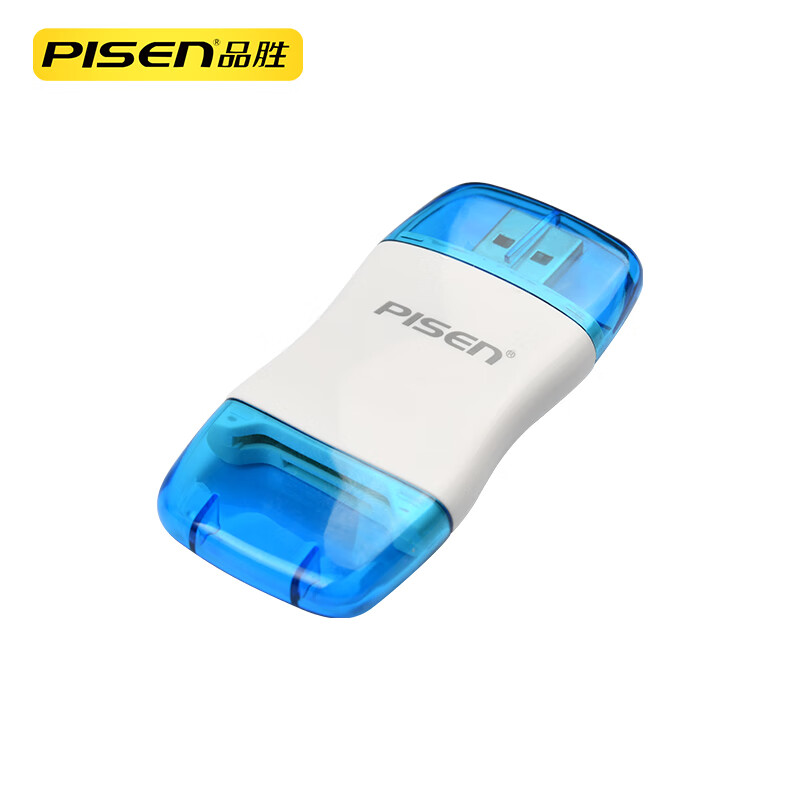 Кардридер PISEN USB 2.0 для карт SD/TF, высокоскоростной, универсальный