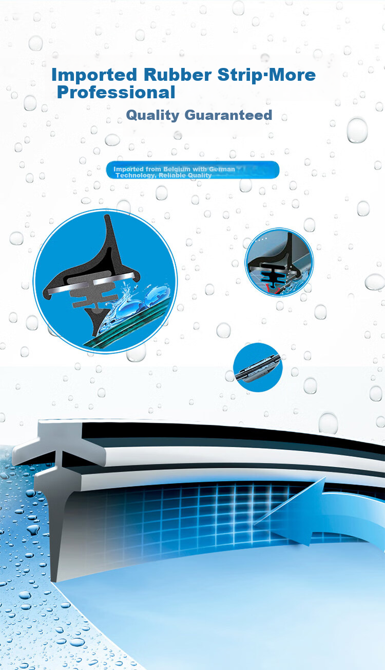 BOSCH Shenyi Six-In Wiper Blade, 23/18 (For Changan CS75 PLUS/Yidong Plus/Hanteng X8/Ku Gou) 4