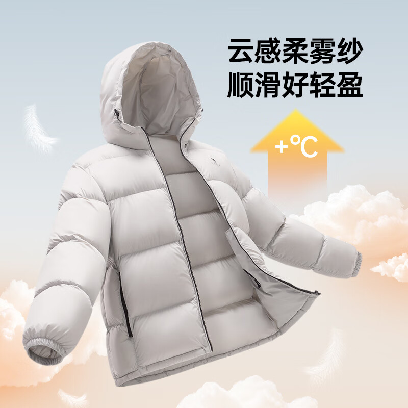 Camel Volcano Down Jacket Unisex Urban Lightweight Outdoor Thickened Cold-Resistant Puffer Winter Coat