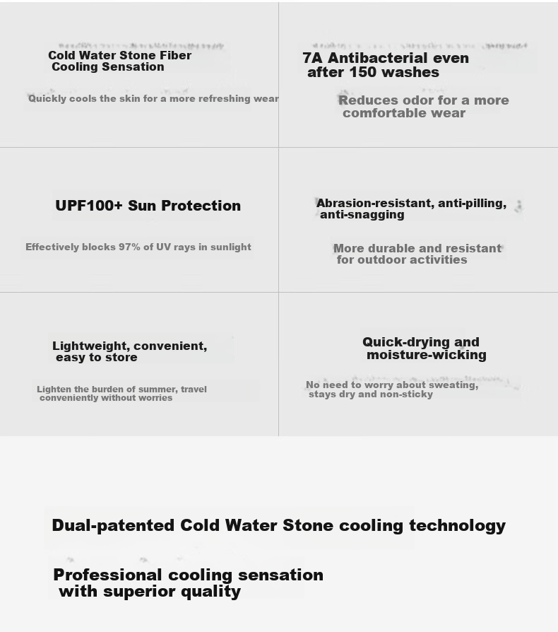 SUPIELD Sun Protection Cooling Jacket for Men And Women, 7A Antibacterial Lightweight Summer Coat, Moisture-Wicking Quick-Dry Wear-Resistant Ice Crystal Black XL 2