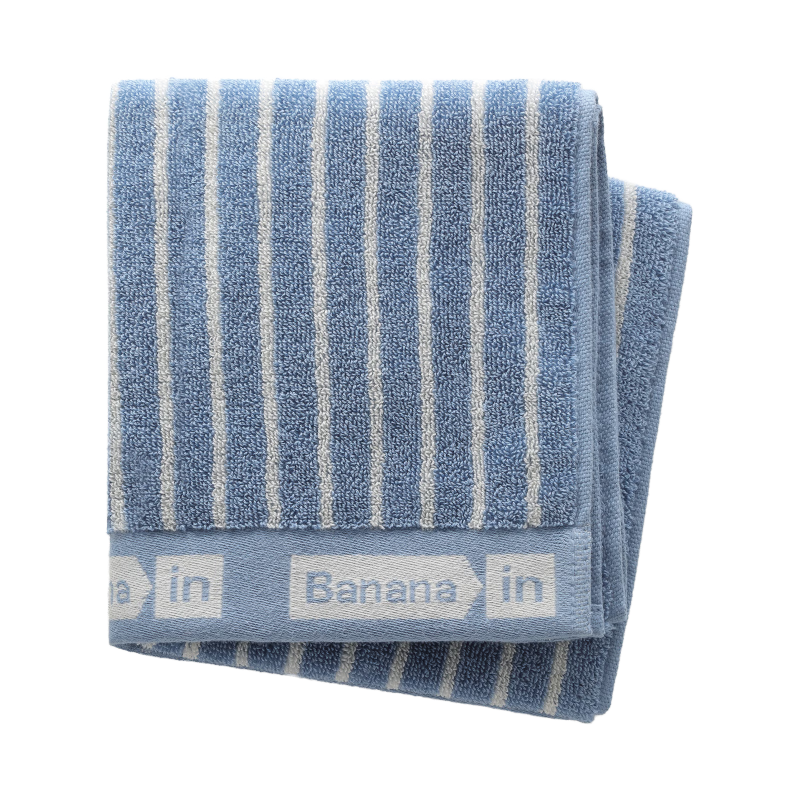 Bananain 301H Towel for Men And Women, 100% Pure Cotton, 7A Antibacterial, for Home Bathing And Face Washing, Absorbent And Thickened Face Towel - Norwegian Blue