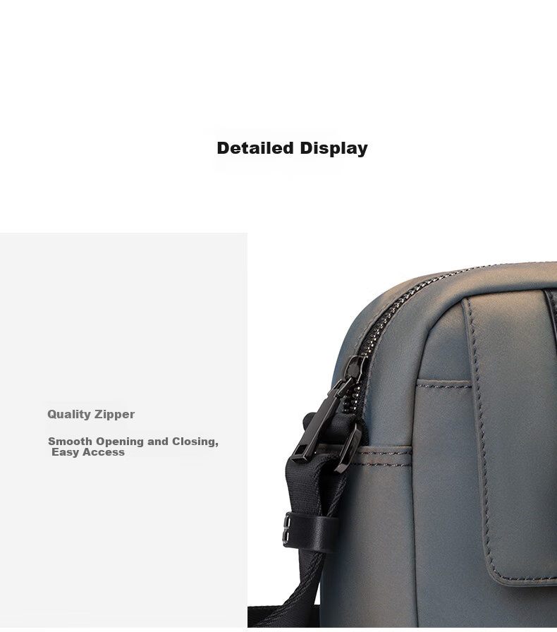 Xinxiuli Men's Boyfriend Bag, Shoulder Crossbody Bag, Casual Bag, Travel Bag, LUCIA Fashion Trendy Men's TM7*04014 11