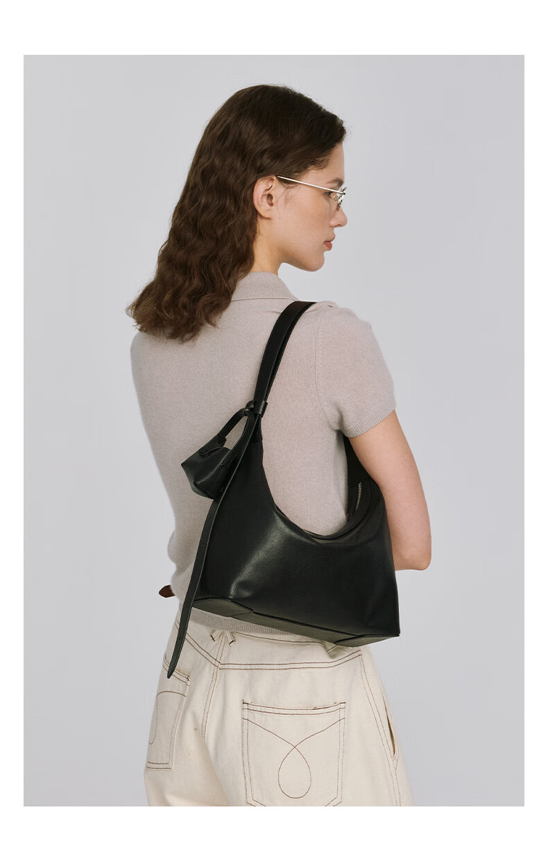 La Festin Retro Large Capacity Cowhide Tote Bag for Women, 2026 New Style Commuter Shoulder Bag, Birthday Gift for Girls 5