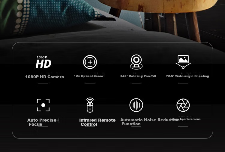 TCHD Video Tianchuanghengda Ultra HD Live Streaming Camera, E-commerce Product Camera, HDMII Dedicated 1080P Beauty Camera, Video Conference Camera TC-980S 2