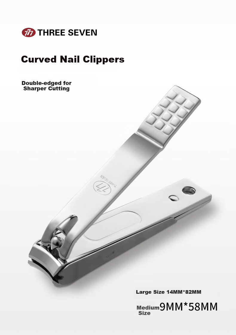 THREE SEVEN Nail Clipper Set, Large Nail Clippers for Ingrown Toenails, Nail Trimming Tool Kit, 7-Piece Nail Scissors Set 1101r 4