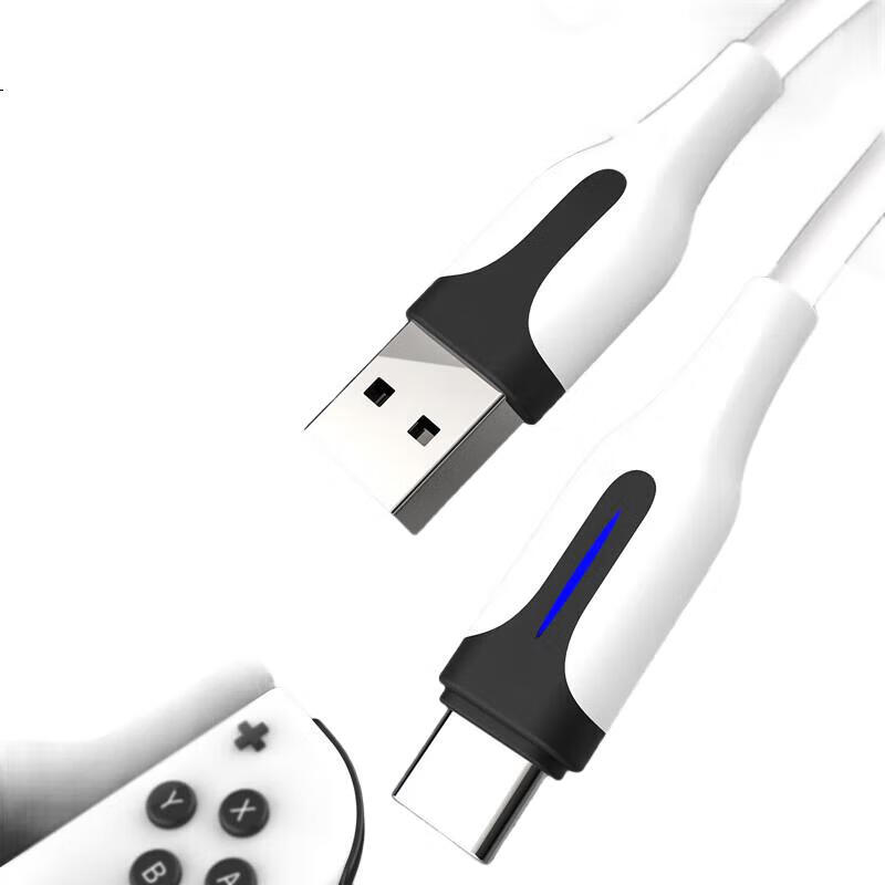 Кабель для зарядки геймпада Liangzhi L431, USB-C, 1.5 м, черный