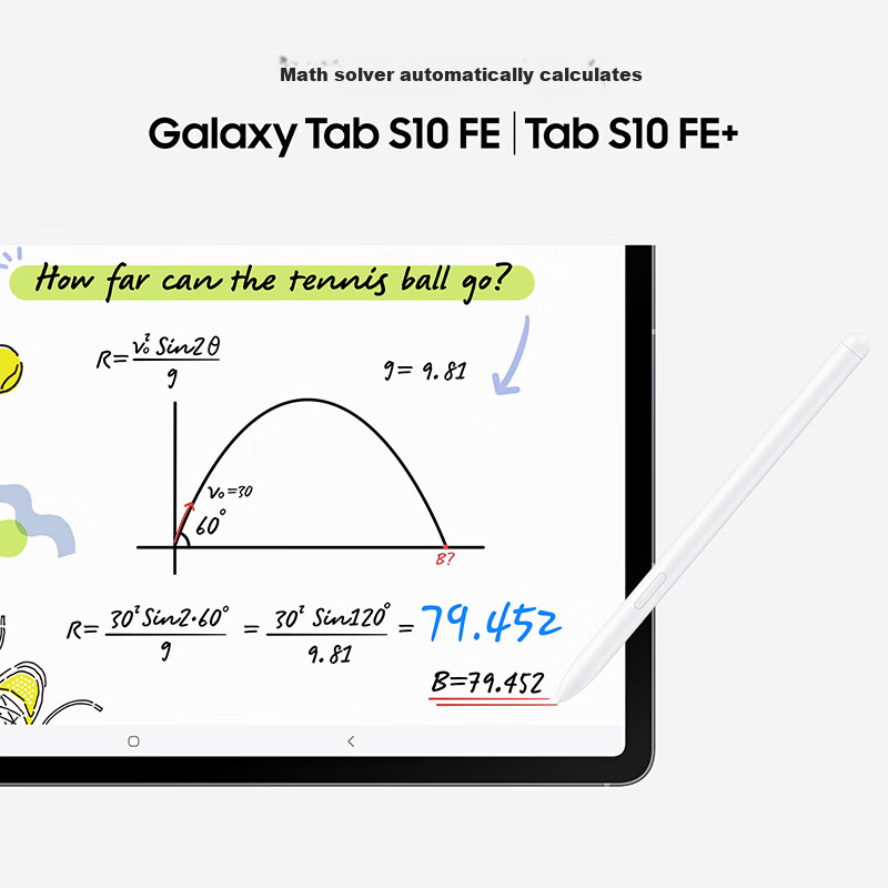 SAMSUNG [Subsidies] S10 FE 10.9-Inch 2025 Tablet/AI Smart Learning And Office, 8GB+128GB, Elegant Gray, WIFI