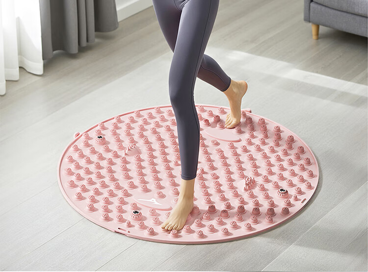 MIZUNO Acupressure Foot Massage Pad Foot Mat Meridian Therapy Toe Pressure Board C502 Purple Small Size 16