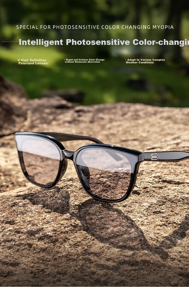 CAPONI Photochromic Polarized GM Sunglasses for Men And Women, Day And Night Use, Driving-Specific Glasses, UV Protection, Sun Protectio 2