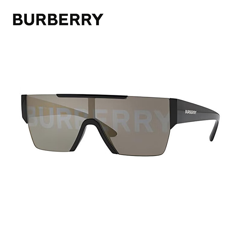BURBERRY Large Frame Sunglasses 4291 3001G 38MM Printed Star Style