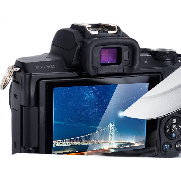 Защитное стекло JJC для камеры Canon M6 Mark II, M50, M50II, M100, G1X3, G5X2, G7X2