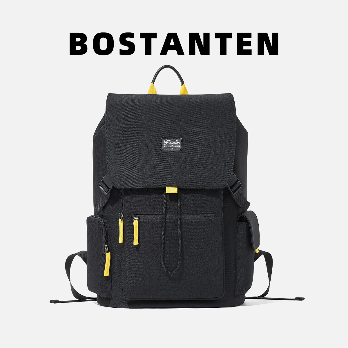 BOSTANTEN Xingqi Unisex Backpack Student School Bag Travel Large Capacity 17.3-inch Laptop Bag