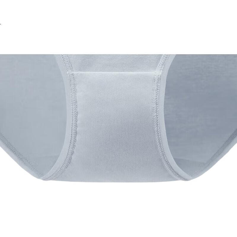 Женское нижнее белье Bananain Silver Skin, трусы-слипы из модала и хлопка, 3 шт. в упаковке. Влагоотводящие, антибактериальные, с низкой посадкой.