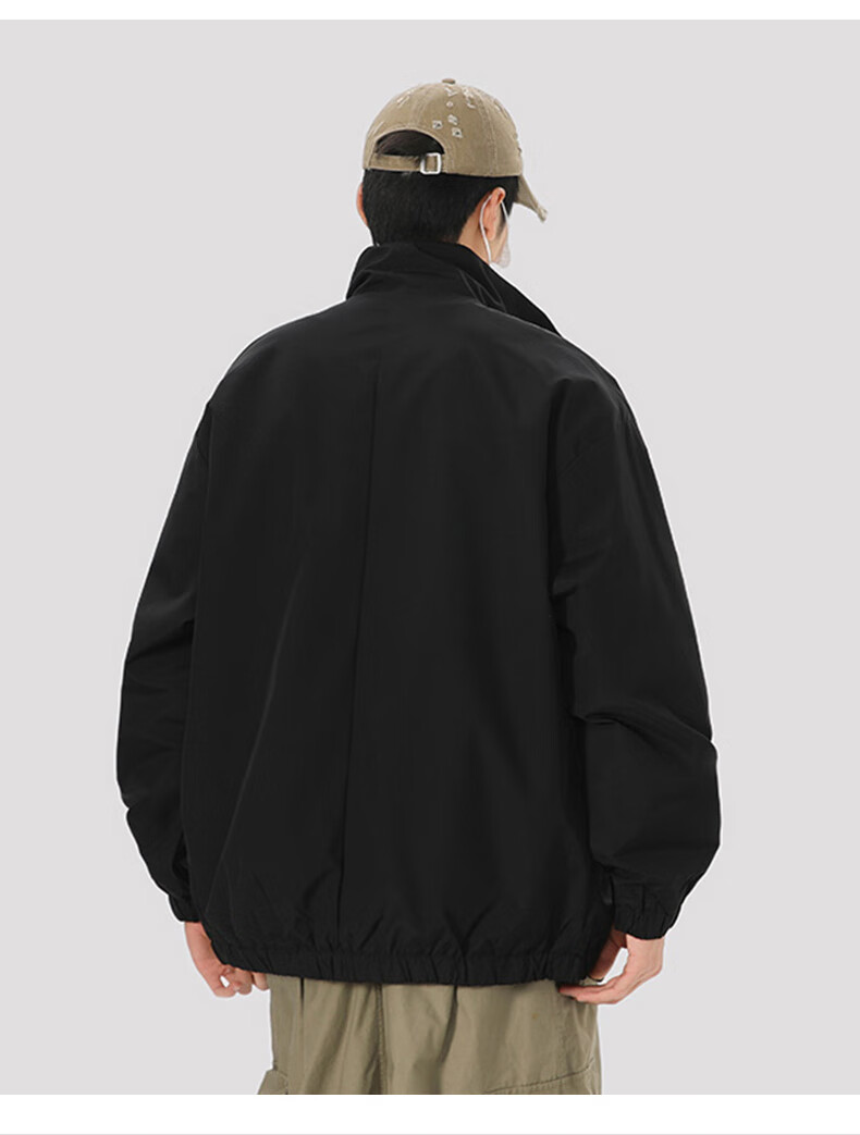 JEEP SPIRIT Men's Autumn Casual Jacket Outdoor Black M 2