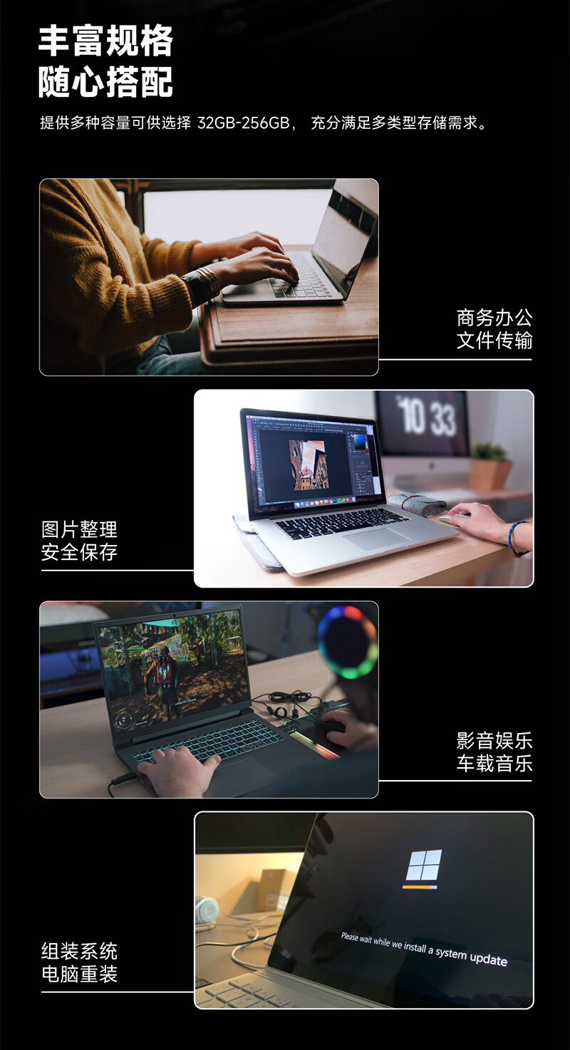 Colorful 256GB USB 3.2 Type-C Dual Interface USB Flash Drive TVA01 256GB 150MB/s for PC, Android Phone, and System Installation 1