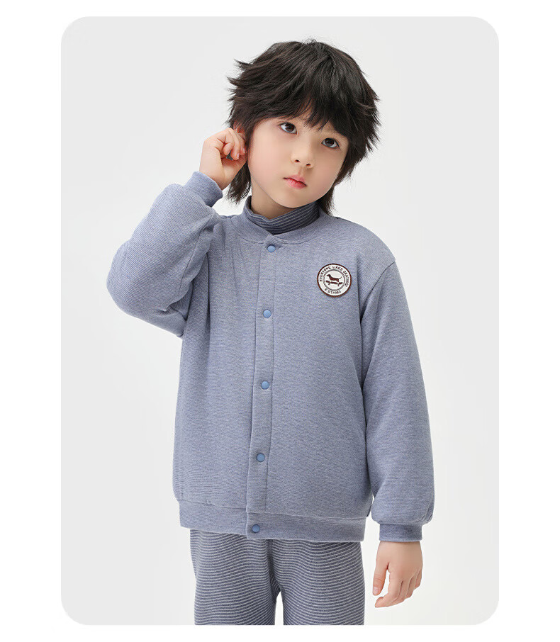 NUBIWU Kids Cotton Jacket Autumn Winter Thickened School Uniform Liner Warm Underwear Coat Boys Cotton Coat 29