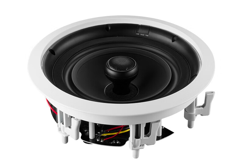 HiVi JX8 Home Theater Fixed Impedance Ceiling Speakers 8-Inch In-Ceiling Public Address Background Music Sound System Conference Speakers (Pair) 5