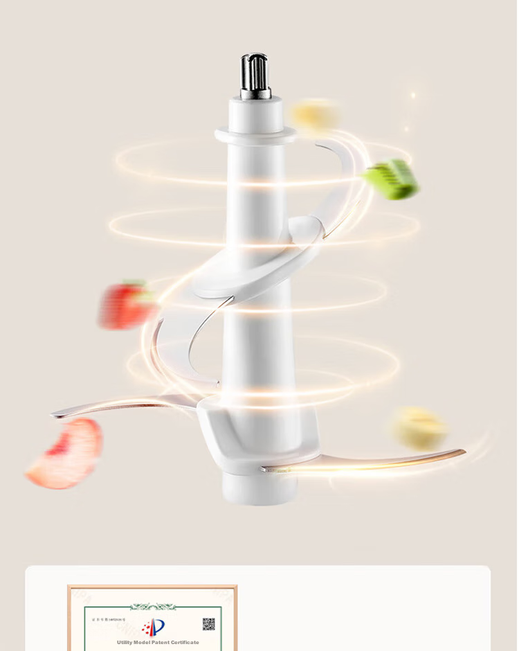 Joyoung Home Use 2.2L Electric Meat Grinder, Multifunctional Food Processor, Mincing Machine for Dumpling Filling And Garlic Paste, Stainless Steel S22-LA355 3