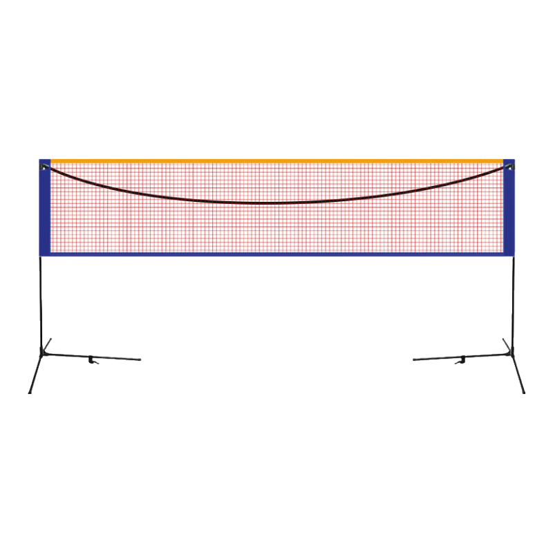 Babamama Portable Badminton Net Stand, Standard Outdoor Indoor Tennis Volleyball Shuttlecock Net Frame, Mobile New Year Gift