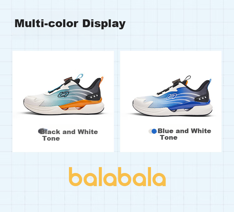 BALABALA Children's Shoes, Kids' Sneakers, Breathable Boys And Girls Footwear, Summer New Style Mesh Lightweight Running Shoes 10