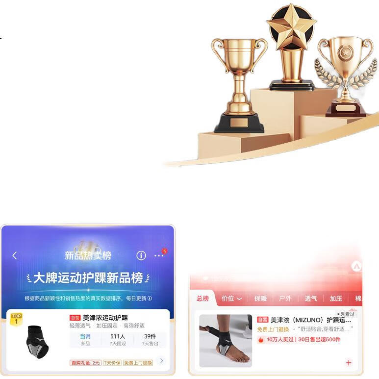 Набор из 2 компрессионных бандажей для голеностопа Mizuno, защита от растяжений, для спорта, баскетбола, ультратонкие, размер L