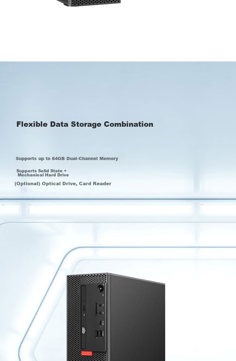 Lenovo ThinkCentre M770e Business Desktop Computer (Core Ultra5-225, 16GB DDR5, 512GB, WiFi6) Customized 5