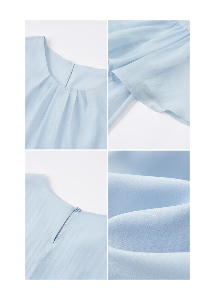 Mt [Shuxiang Laisai] Summer European Style Two-Piece Elegant Sweet Sleeveless Dress for Petite Women, Long Length 13