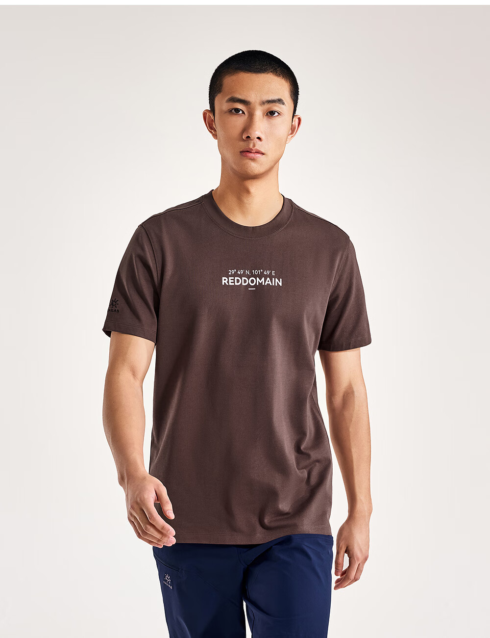 KAILAS Kailas Unisex First Snow Mountain Cotton T-Shirt Outdoor Sports Hiking Short Sleeve 7