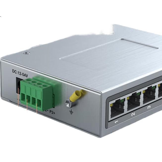 Промышленный Ethernet-коммутатор NetLINK HTB-6000-1S-5FE, 5 портов, 100 Мбит/с, для промышленного мониторинга, с креплением на DIN-рейку