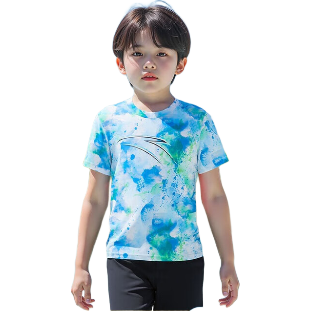 ANTA Kids Boys 2026 New Split Style Swimwear Set Youth Professional Sports Training Swimsuit