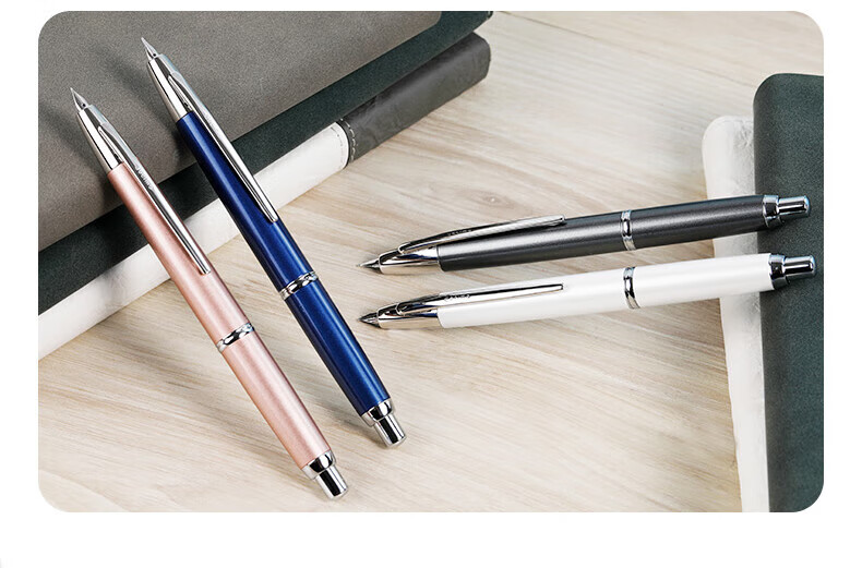 PILOT CAPLESS Retractable Fountain Pen Business Office Gift for Leaders Adult Pen (Dream Series) F Nib Black FCT-1500RR-F-B 5