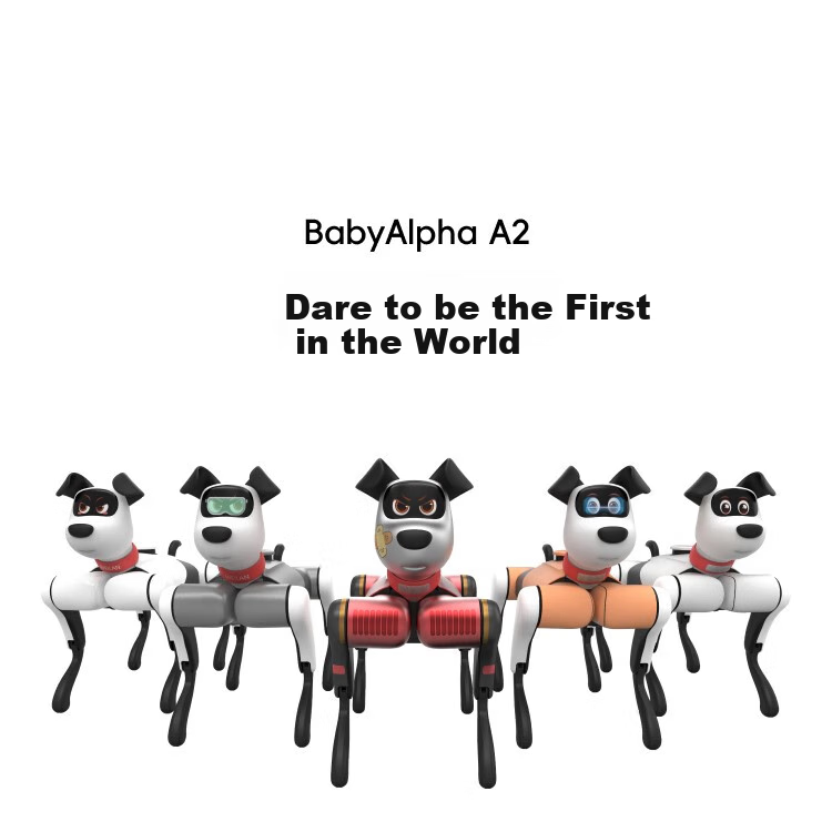 WEILAN Alpha Robot Dog, BabyAlpha A2 Ultra, Dream Cyber, Artificial Intelligence AI Companion Robot, Children's Gift 1