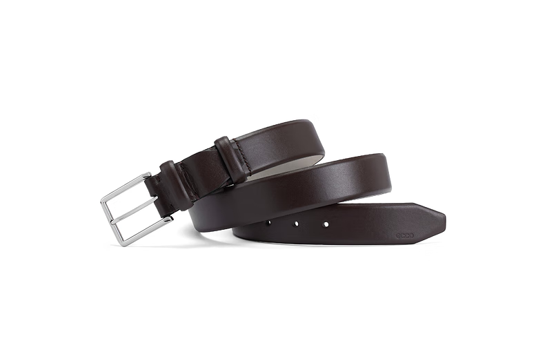 ECCO Gift for Husband Or Boyfriend: ECCO Leather Light Luxury Business Men's Belt 9105893 Brown 110 3