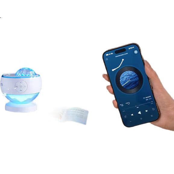 Портативная колонка ONEFIRE Aurora Starry Sky, Bluetooth 5.0, проектор звездного неба, атмосферный светильник, подарок для девушки
