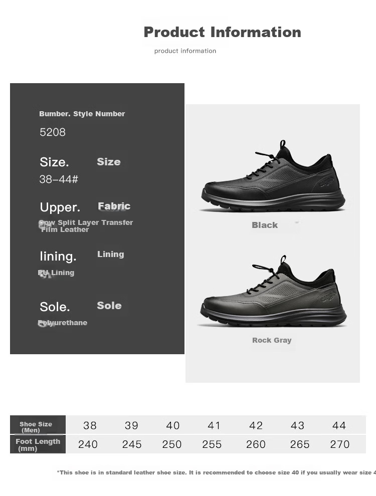CARTELO Genuine Leather Men's Shoes, Business Casual Sports New Style for Autumn And Winter, Soft Thick-Soled Versatile Commuter Work High-End Black 2