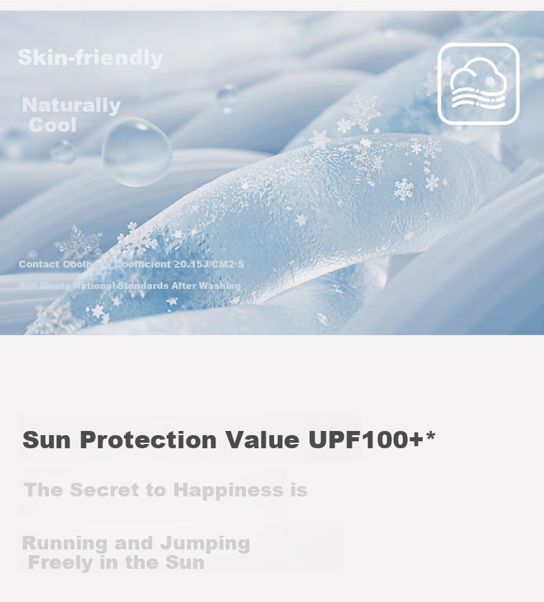 Aimer Kids Cool Sun Protection Class A High-Elastic Sports Pants for Boys And Girls, Wide-Leg Straight Trousers - Dawn Purple 140 4