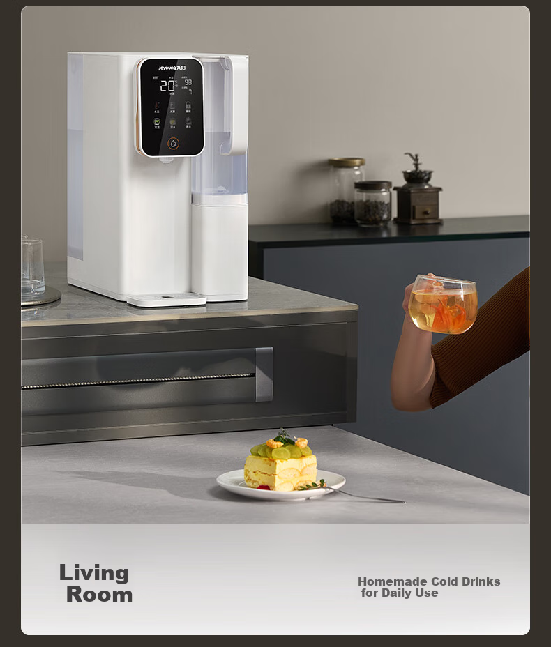 Joyoung Countertop Water Purifier 6-Year No Filter Replacement Instant Hot Water Dispenser Home Installation-Free RH550【Price Guarantee 618】 8