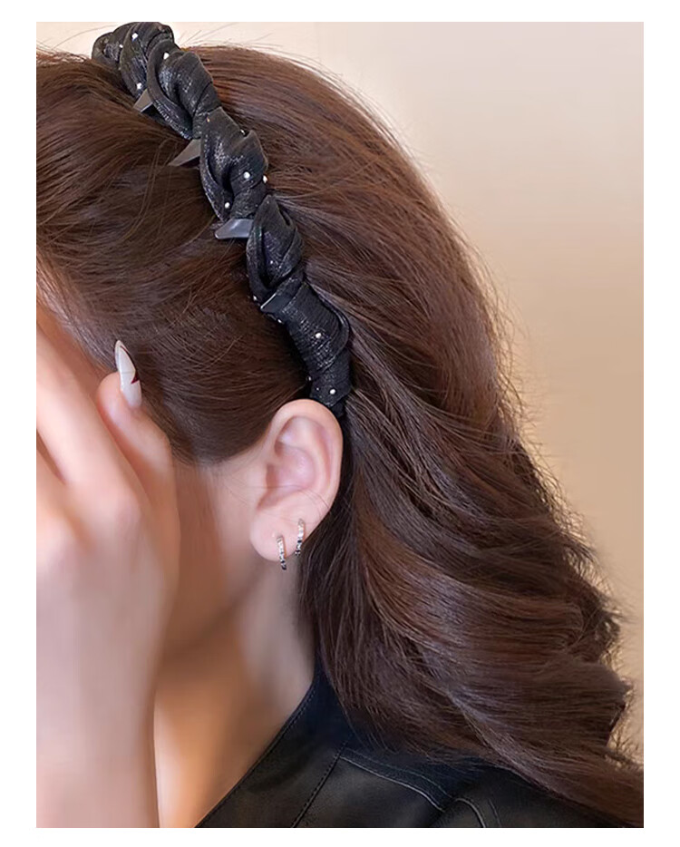 CHIMERA Non-Slip Tooth Comb Hairband for Women, Voluminous High Crown Daily Hair Tie, Lightweight Luxury Hair Accessory, Birthday Gift for Women 4