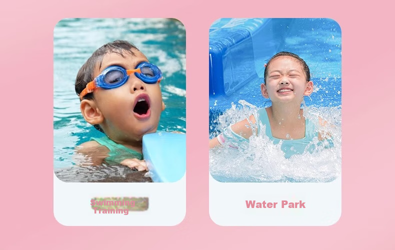 Li-Ning Children's Swimming Ring Float Toy for Ages 3-6 Anti-Tip Pool Life Buoy 23