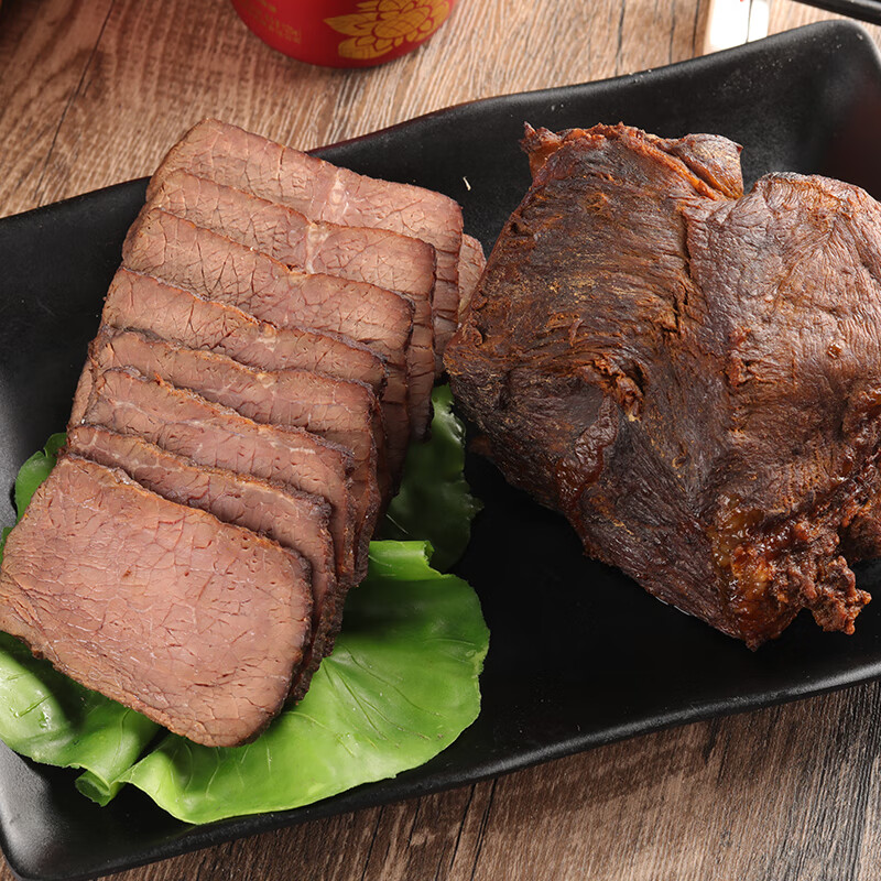 大紅門酱卤牛肉200g 熟食腊味健身代餐食材即食下酒菜中华老字号